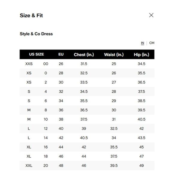 Style & Co Printed Empire Waist Dress - Picture 4 of 4